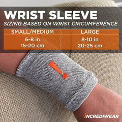 Incrediwear Sleeves - Wrist Grey