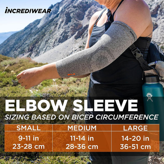 Incrediwear Sleeves - Elbow Grey