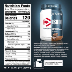 Dymatize ISO100 - 20 servings