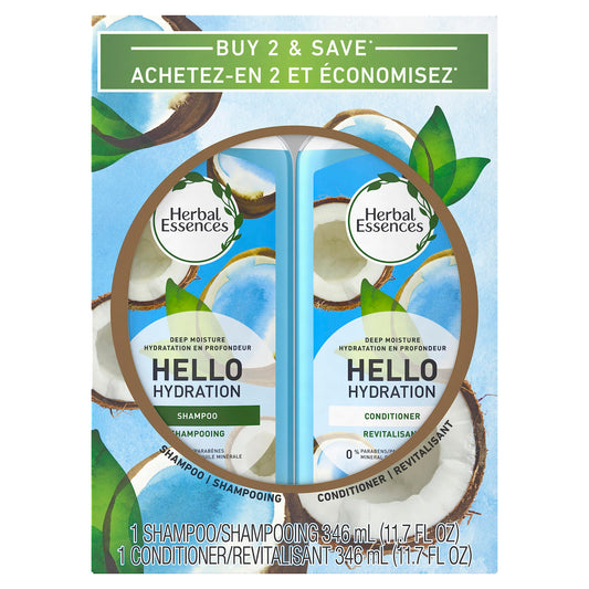 Herbal Essences Hello Hydration Shampoo & Conditioner Bundle Pack