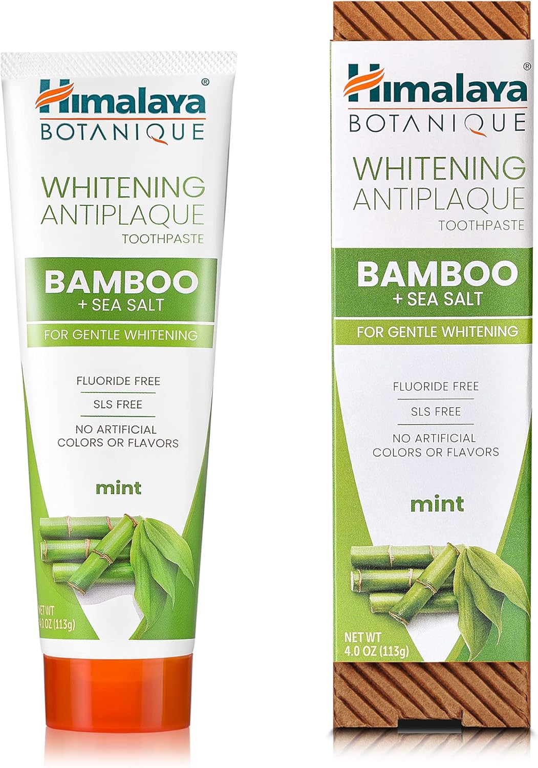 Himalaya Toothpaste - Whitening Mint with Bamboo + Sea Salt 113g