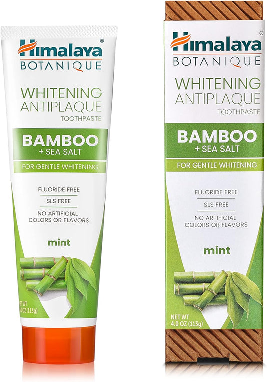 Himalaya Toothpaste - Whitening Mint with Bamboo + Sea Salt 113g