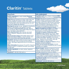 Claritin Rapid Dissolve Allergy Medicine, 24-Hour Non-Drowsy Relief 10 mg, 30 Tablets