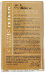 Cuccio Naturale Revitalizing- Hydrating Oil For Repaired Cuticles Overnight - Remedy For Damaged Skin And Thin Nails - Paraben /Cruelty-Free Formula - Milk And Honey - 2.5 Oz