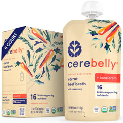 Cerebelly Purees - 2 x 6 pack 128ml