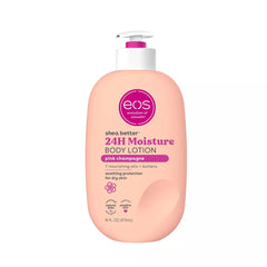 eos Shea Better Body Lotion - 24-Hour Moisture Skin Care, Lightweight & Non-Greasy, Made with Natural Shea, Vegan, 16 fl oz