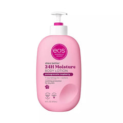 eos Shea Better Body Lotion - 24-Hour Moisture Skin Care, Lightweight & Non-Greasy, Made with Natural Shea, Vegan, 16 fl oz