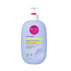 eos Shea Better Body Lotion - 24-Hour Moisture Skin Care, Lightweight & Non-Greasy, Made with Natural Shea, Vegan, 16 fl oz