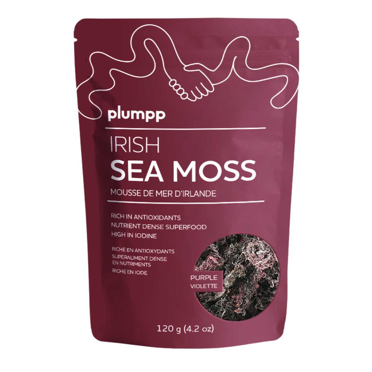 Plumpp - Irish Sea Moss Purple 120g