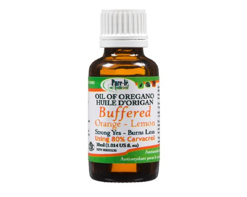 Pure Le Natural - Buffered Oil of Oregano Orange Lemon 30ml