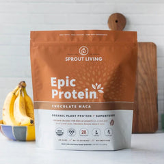 Sprout Living Epic Protein - Chocolate Maca 5lb