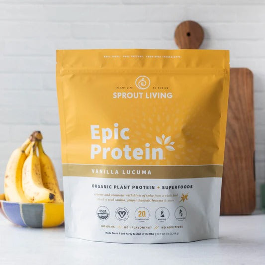 Sprout Living Epic Protein - Vanilla Lucuma 5lb