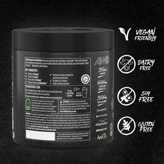 ABE All Black Everything - Pre-Workout Powder 30 Servings