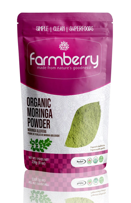 Farmberry Powder - Organic Moringa Leaf 230g