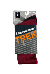 Incrediwear Trek Socks - Red