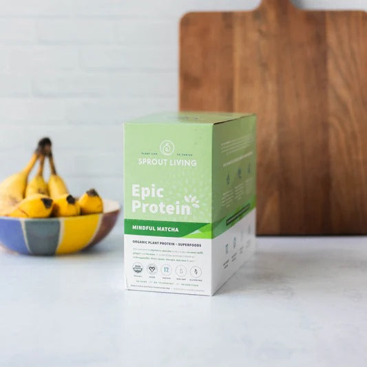 Sprout Living Epic Blends - Mindful Matcha 16x38g