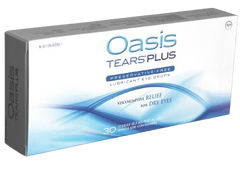 35 Vials Oasis TEARS PLUS Preservative-Free Lubricant Eye Drops