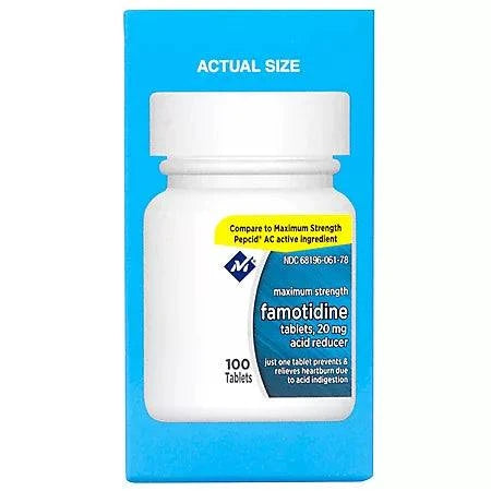 Member’s Mark Acid-Pep Famotidine Tablets, 20 mg (100 ct., 2pk.) - Zecoya