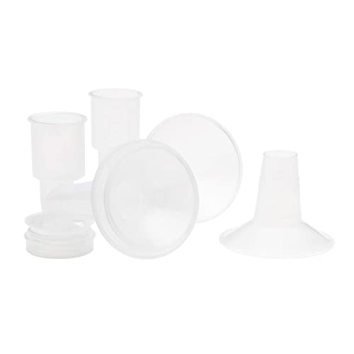 Ameda Custom Fit Breast Flange | Size Medium 28.5mm -Large 30.5 mm| Designed to work with all Ameda HygieniKit milk collection systems and breast pumps