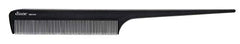 Diane Ionic DBC043 Anti-Static Rat Tail Comb, Black, 1 Count