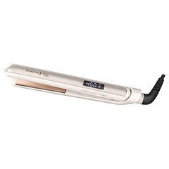 Remington Shine Therapy 1” Flat Iron, Argan Oil & Keratin Plate Hair Straightener White