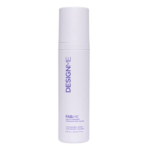 DESIGNME FAB.ME Leave-In Hair Spray | Leave-In Conditioner for Dry Damaged Hair | Detangler Spray | All in One Leave In Hair Treatment, 230mL