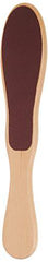 SILKLINE PROFESSIONAL Two-Sided Foot File with Oak Wood Handle, Full Size Single