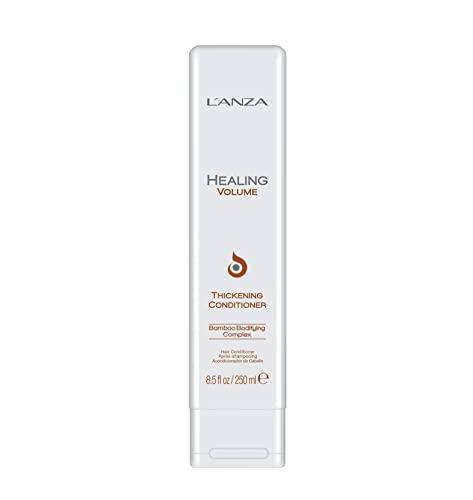 L’ANZA Healing Volume Thickening Conditioner - Boosts Shine, Volume, and Thickness for Fine and Flat Hair, Rich with Bamboo Bodifying Complex and Keratin (250ml)