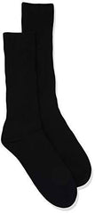 Comfort Sock low rise 65206 Quite Possibly The Most Comfortable Sock You Will Ever Wear-Diabetic Foot Care, Black, Large