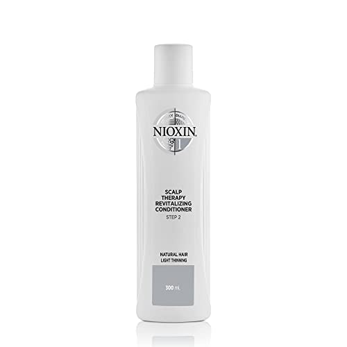 Nioxin System 1 Therapy Conditioner, For Natural Hair with Light Thinning, 10.1 fl oz