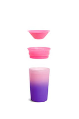 Munchkin Miracle Color Changing Cup, 9oz, 1Pk, Pink, 1 Count