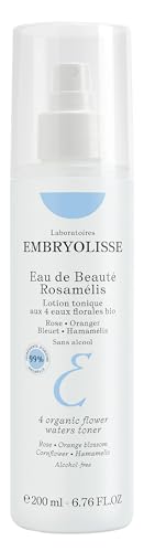 Embryolisse Eau De Beaute Rosamelis - Make Up Remover, Toner, and Cleanser - Freshens and Moisturizes Skin - 200ml