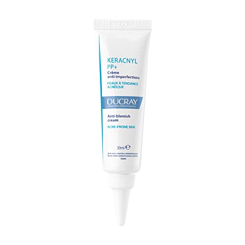 Ducray - Keracnyl PP+ Anti-blemish* soothing cream - Acne-prone skin - 30ml, White, 45 grams