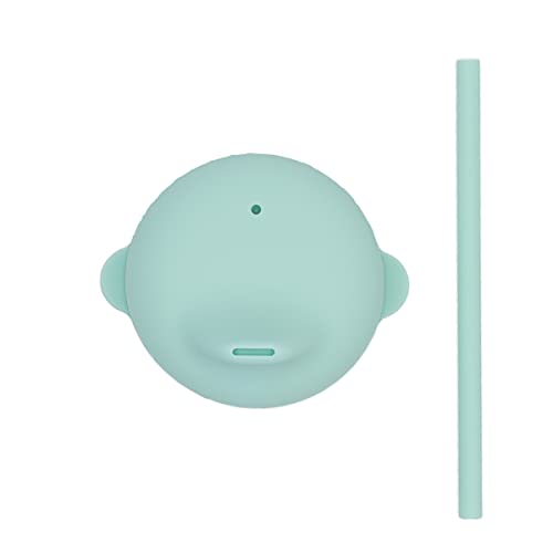 We Might Be Tiny Sippie Lid and Mini Straw - Minty Green