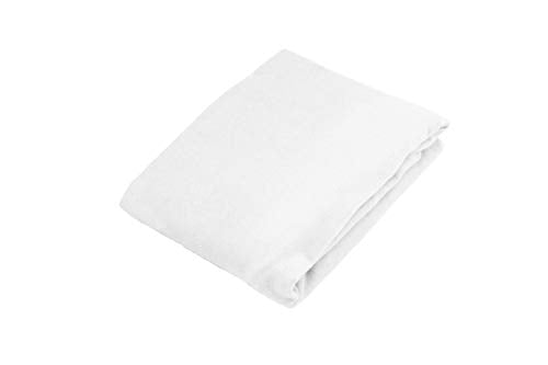 Kushies S335-WHT Fitted Bassinet Sheet, White