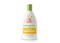 Babyganics Baby Bubble Bath, Made with Plant-Derived & Non-Allergenic Ingredients, Use as Both Baby Shampoo & Body Wash, Tear Free, Chamomile Verbena Scent, 591 ml Bottle