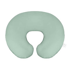 Boppy Nursing Pillow Organic Original Support, Soft Pine, Ergonomic Nursing Essentials for Bottle and Breastfeeding, Firm Hypoallergenic Fiber Fill, with 100% Organic Cotton Nursing Pillow Cover