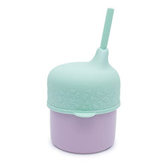 We Might Be Tiny Sippie Lid and Mini Straw - Minty Green