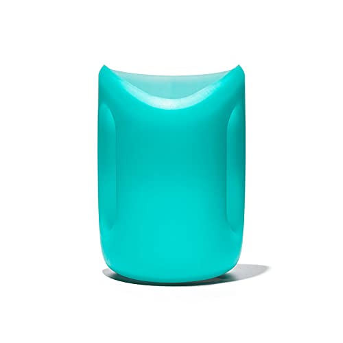 OXO Tot - Shampoo Rinser - Flexible Rinse Cup - Silicone Perfect for Baby’s Head - Bathtime - Teal