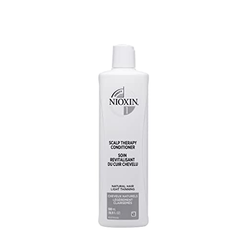 Nioxin System 1 Therapy Conditioner, For Natural Hair with Light Thinning, 16.9 fl oz