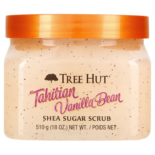 Tree Hut Gommage au sucre de karité, gousse de vanille tahitienne, 18 oz