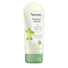 Aveeno Positively Radiant, Skin Brightening, Daily Face Scrub and Exfoliator - Zecoya