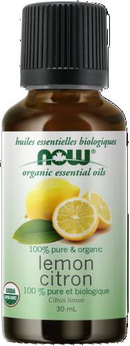 Now Foods Organic Lemon Oil (Citrus limon)30mL