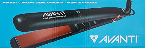 Avanti Nano-Silver Tourmaline and Ceramic Flat Iron