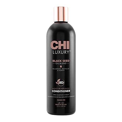CHI Luxury Black Seed Oil Moisture Replenish Conditioner, 12 Oz