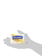 Chloraseptic Fast Acting Sore Throat Lozenges with Soothing Liquid Centre, Provides Warming Relief, Honey Lemon Flavour, 15 Lozenges