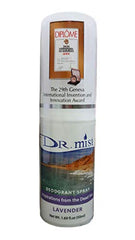 Dr. mist LAVENDER deodorant Natural Lavender Long Lasting Unisex Deodorant 1.69 fl. oz.