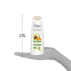 Dove Nourishing Secrets Strengthening Shampoo Fortifying, 355 ml (Pack of 1) - Package May Vary