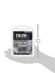 Etymotic High-Fidelity Earplugs, ER20XS Standard Fit, 1 Pair