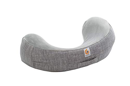 Ergobaby Natural Curve Nursing Pillow, Grey (EB-NPAGRY2L)